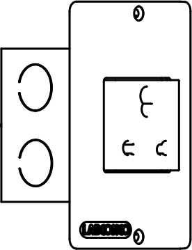 9413900 Single Electrical Receptacle Kit